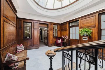 Interior entrance