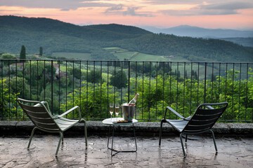 Rooftop terrace