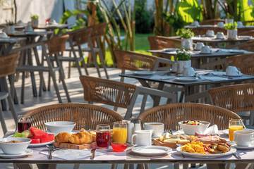 Breakfast area