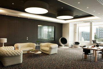 Lobby sitting area