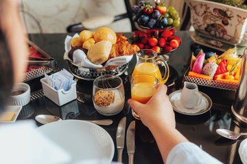 Breakfast buffet