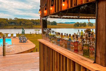 Poolside bar