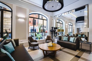 Lobby sitting area