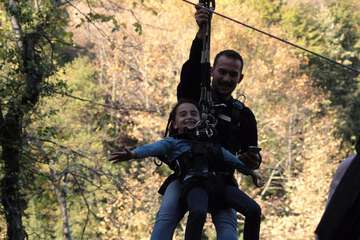 Ziplining
