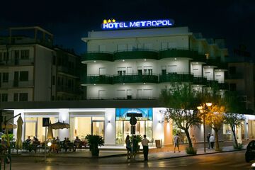 Front of property - evening/night