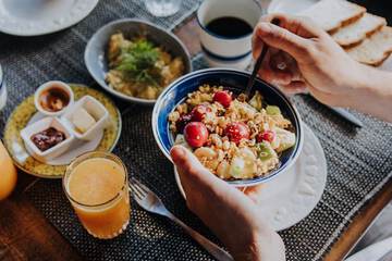 Breakfast meal