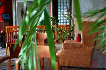 Lobby sitting area