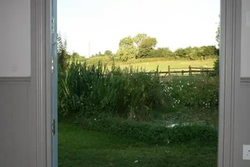 outside