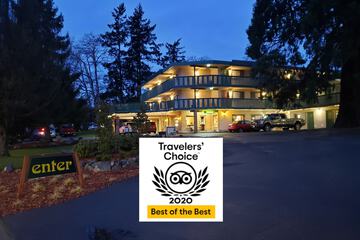 Front of property - evening/night