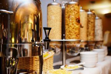 Breakfast buffet