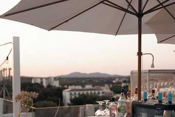 Rooftop terrace