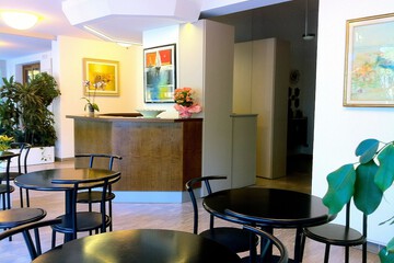 Lobby sitting area