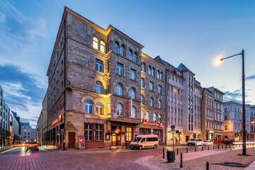 Front of property - evening/night