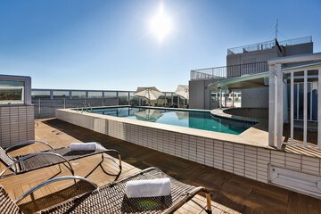 Rooftop pool
