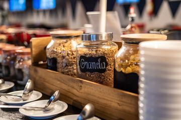 Breakfast buffet