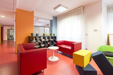 Lobby sitting area