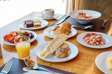 Breakfast buffet