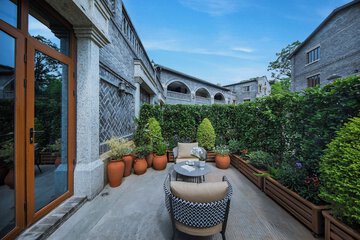 Courtyard view