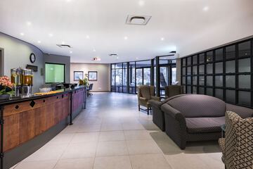 Interior entrance