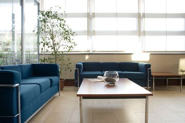 Lobby sitting area