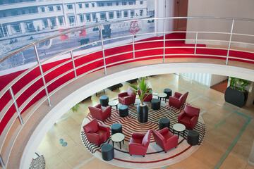 Lobby sitting area