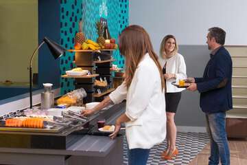 Breakfast buffet