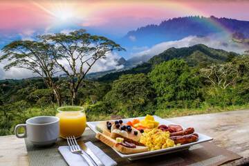 Breakfast area