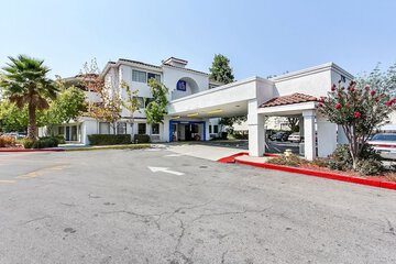 Outdoor wedding area