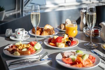 Breakfast area