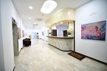 Lobby sitting area