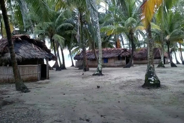 outside