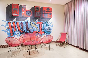 Lobby sitting area