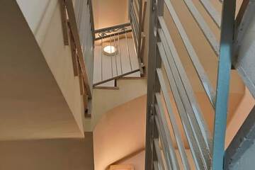 Handrails in stairways