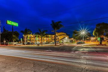 Front of property - evening/night