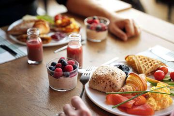 Breakfast area