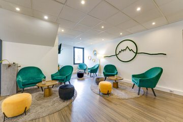 Lobby sitting area