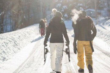 Snowshoeing