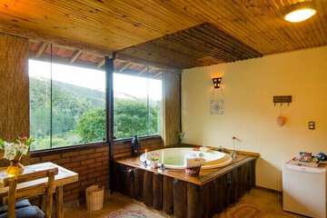 Private spa tub