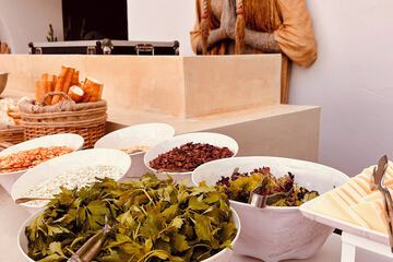 Breakfast buffet