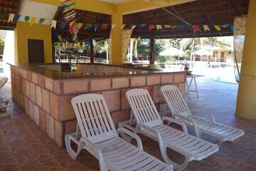 Poolside bar