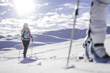 Snowshoeing