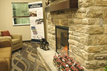 Lobby sitting area