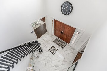 Interior entrance