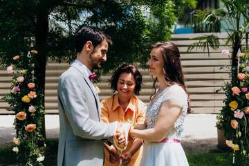 Indoor wedding