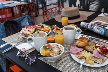 Breakfast area