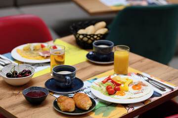 Breakfast area