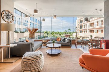 Lobby sitting area
