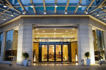 Front of property - evening/night