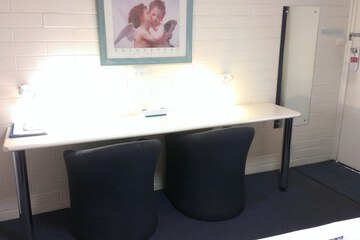 In-room business center