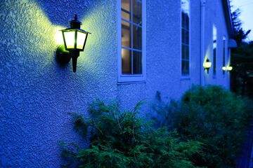 Front of property - evening/night